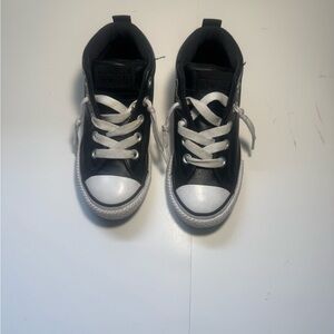 Converse Kids Black and White Sneakers